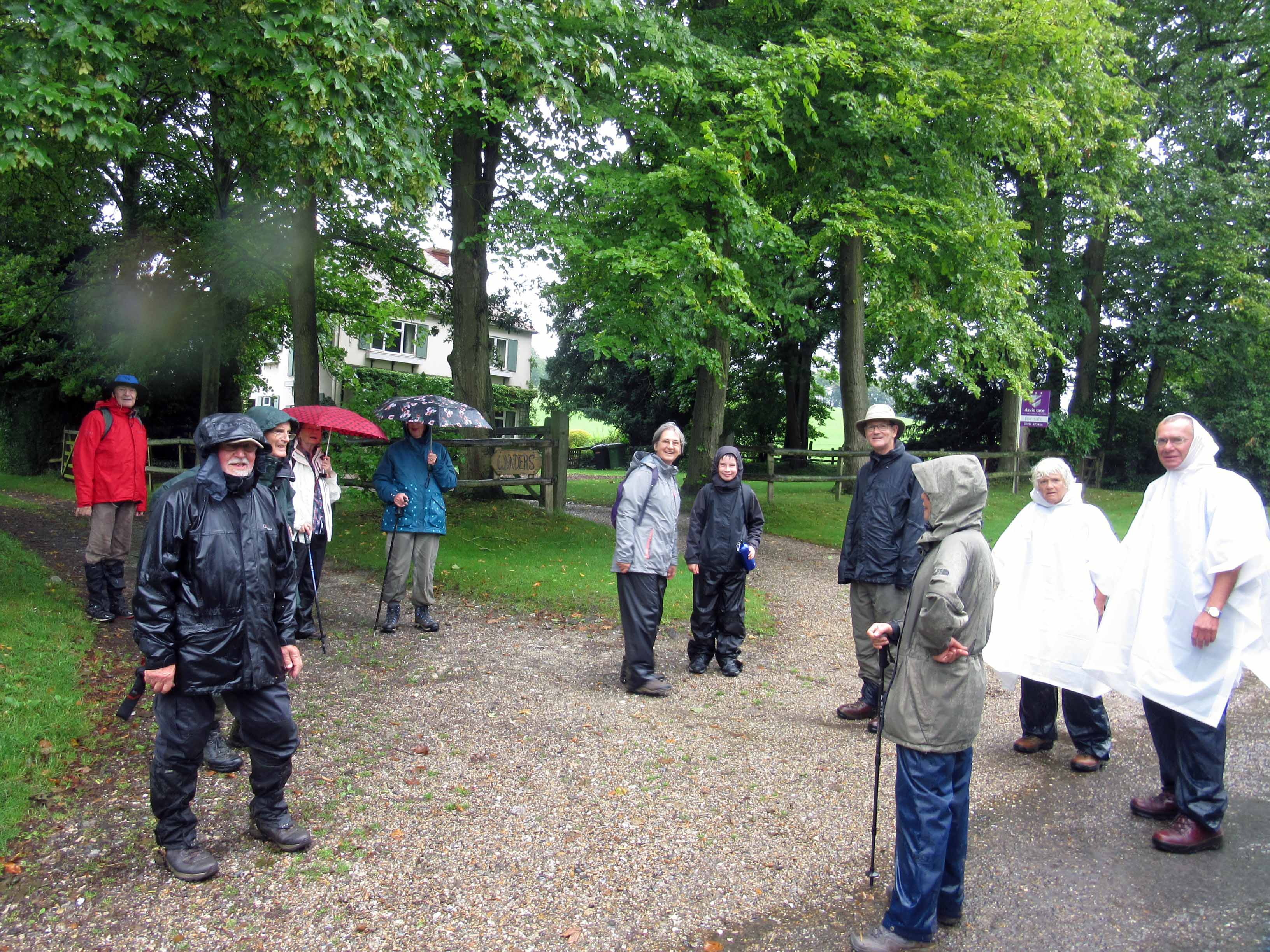 9/8/18. Aldworth - walk & Tea. 5 miles led by the Twitchetts.